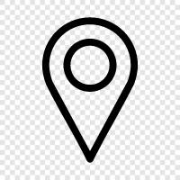 location, location. icon svg