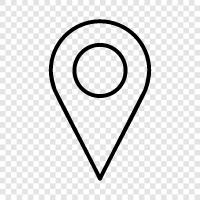 location, location. icon svg