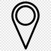 location, location. icon svg