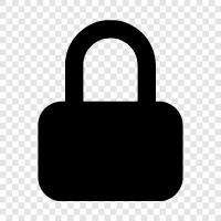 lock, security, deterrent, protection icon svg