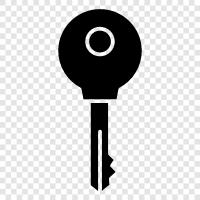 lock, key, door, security icon svg