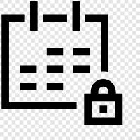 lock calendar online, online lock calendar, online calendar lock, lock online calendar icon svg
