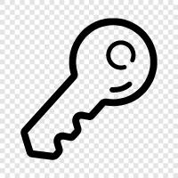 lock, keyhole, door, security icon svg