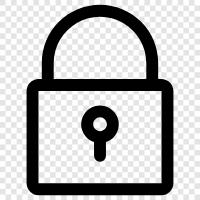 lock, security, protection, deterrent icon svg