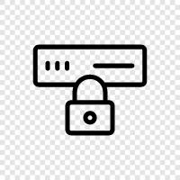 lock, locking, synchronization, concurrency icon svg