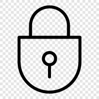 lock, locking, barrier, security icon svg