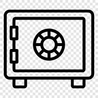 lock, security, safe, box icon svg