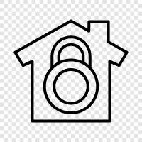 lock, security, safe, burglary icon svg