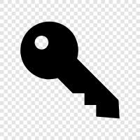 lock, security, key holder Key, key icon svg