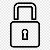 lock, security, safe, key icon svg