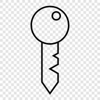 Lock, Security, Door, Key icon svg