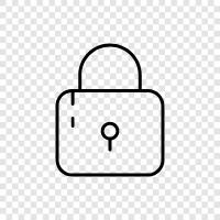 lock, security, key, door icon svg