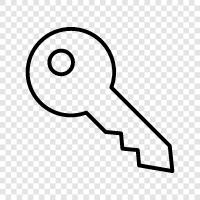lock, keyhole, door, security Key icon svg