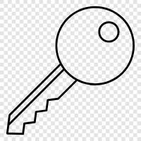 Lock, Security, Key icon svg