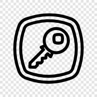 lock, key, security, cabinet icon svg