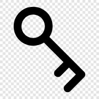 Lock, Security, Safe, Key icon svg