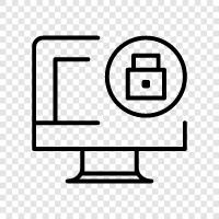 Locked Files, Locked Drive, Locked Folder, Locked PC icon svg