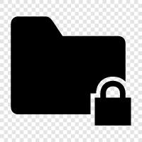 Locked Folder, Locked Files, Folder Locked icon svg