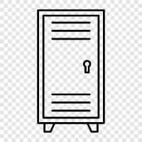 locker, school, school locker, school supplies icon svg