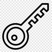 locker, key, safe, security icon svg