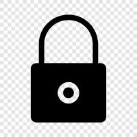 locking, security, protection, padlock icon svg