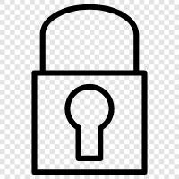 locks, security, key, keychain icon svg