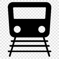 locomotive, railway, railway station, train journey icon svg