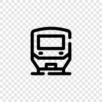 locomotive, railway, train station, train schedule icon svg