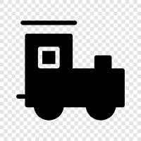 locomotive, railroad, railway, transportation icon svg