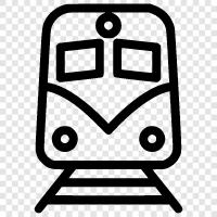 locomotive, railway, railway station, railway journey icon svg