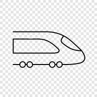 locomotive, rolling stock, railway, railway engineering icon svg