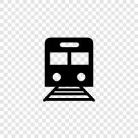 locomotive, rail, railway, railroad icon svg