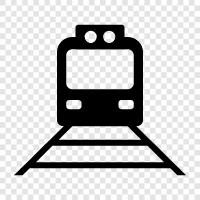 locomotive, railway, train schedule, train stations icon svg