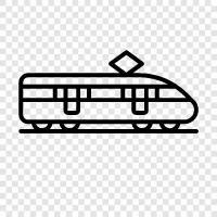 locomotive, railway, railway station, railway line icon svg