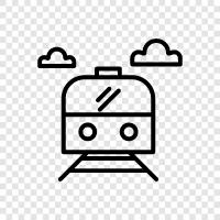 locomotive, railway, railway station, train schedule icon svg