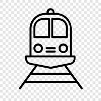 locomotive, railroad, railway, train station icon svg