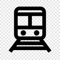 lokomotif, demiryolu, tren istasyonu, tren programı ikon svg