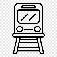 locomotive, railway, trolley, railway carriage icon svg