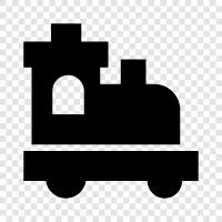 locomotive, railway, railway station, train station icon svg