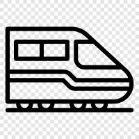 locomotive, railway, train station, train travel icon svg