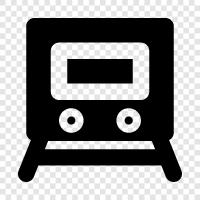 locomotive, railway, railroad, railway station icon svg