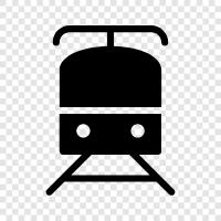 lokomotif, demiryolu, demiryolu istasyonu, tren istasyonu ikon svg