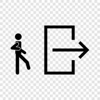 log off, close session, quit, exit icon svg