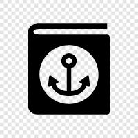 logbook, seaman, sailor, log icon svg