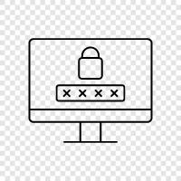 Login, Security, Encryption, Desktop Password icon svg