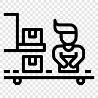 logistics, shipping, freight, shipment icon svg