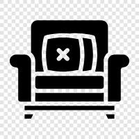 lounge, relax, read, napping icon svg