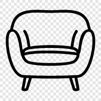 lounger, chair, sitting, relaxation icon svg