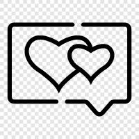 love chat rooms, free love chat, online love chat, best love chat icon svg