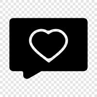 love chat rooms, love chat software, love, love chat icon svg